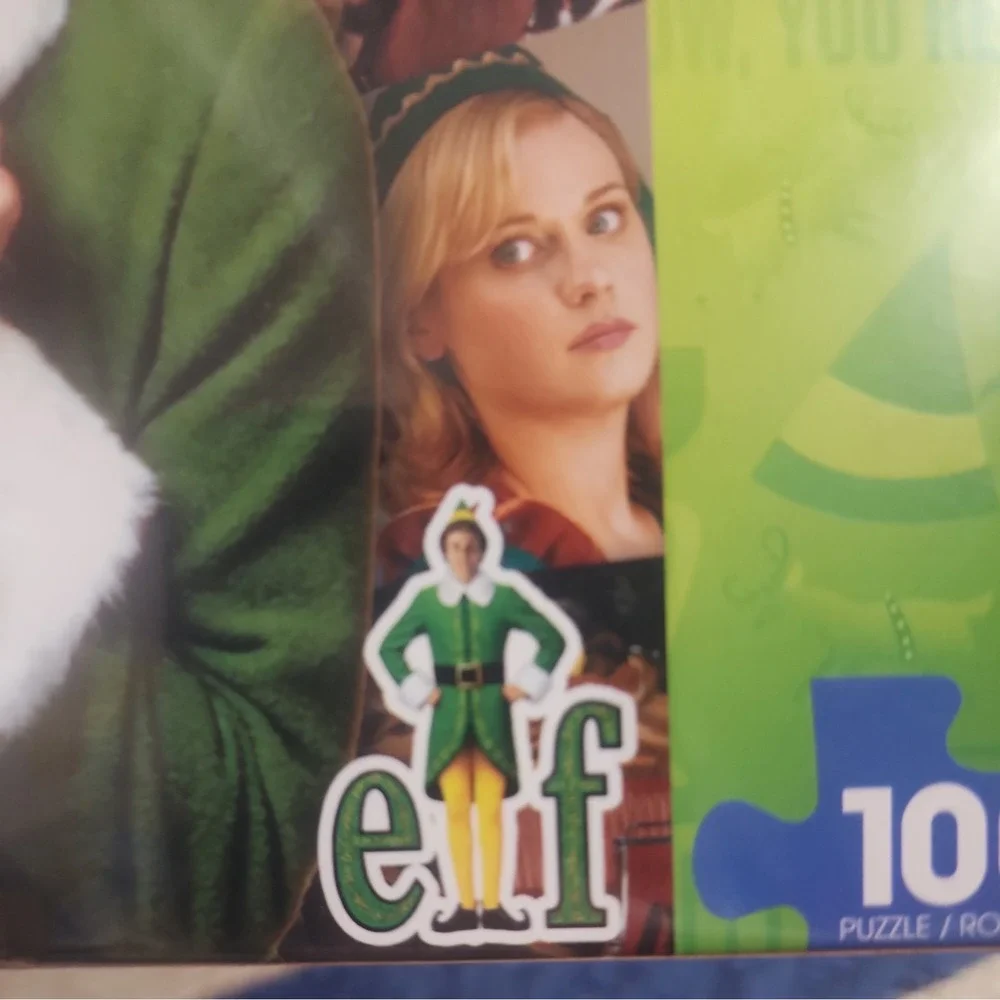 Elf Movie Collage Puzzle 1000 Piece Jigsaw Puzzle New Factory Sealed 20
